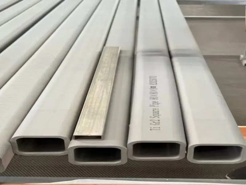 Custom Titanium rectangular tube/Titanium square tube Manufacturer, Manufacturers