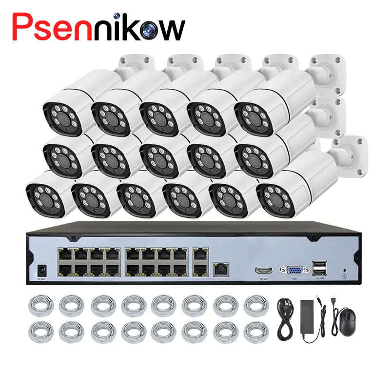Advanced 16-Channel POE CCTV Surveillance System
