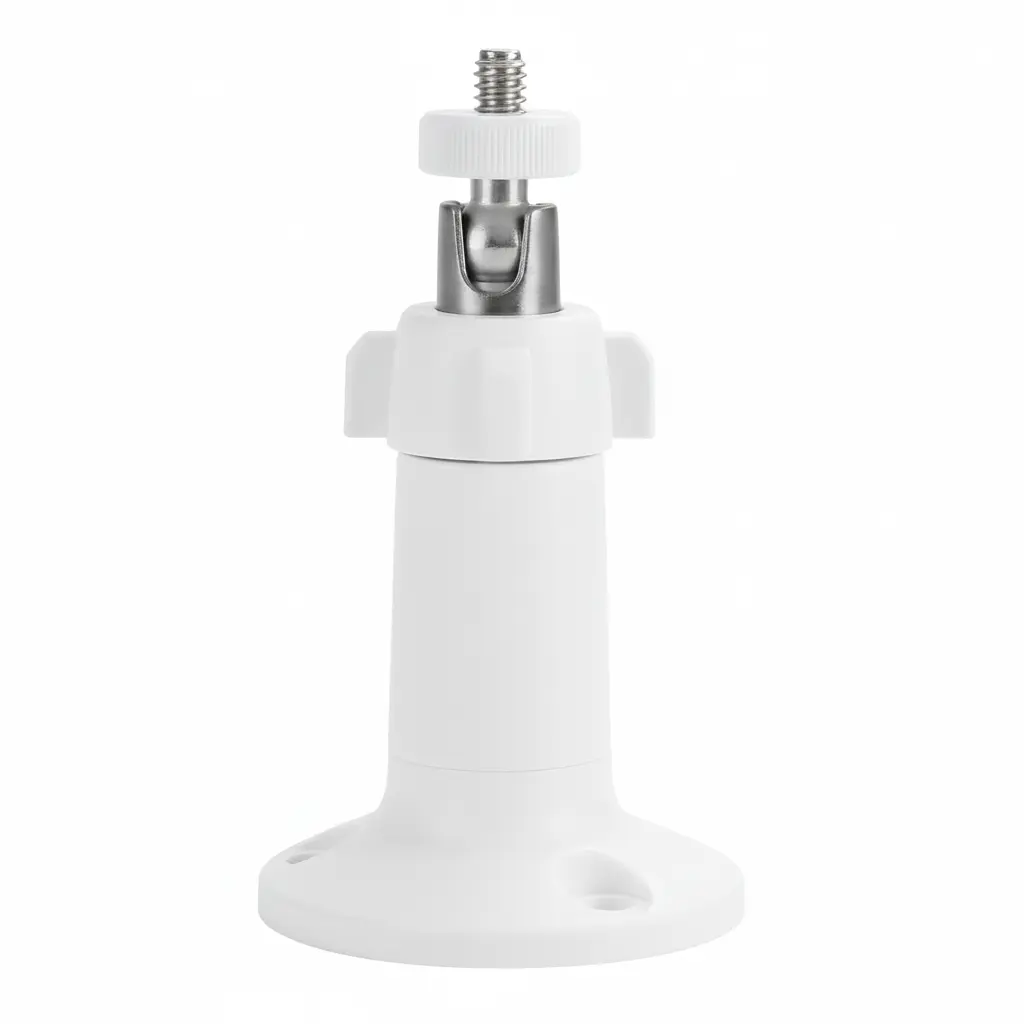 Aluminum Alloy Bracket Wall Ceiling Mount Indoor Outdoor Stand Holder Set for Security Metal/Plastic Cameras White Camera