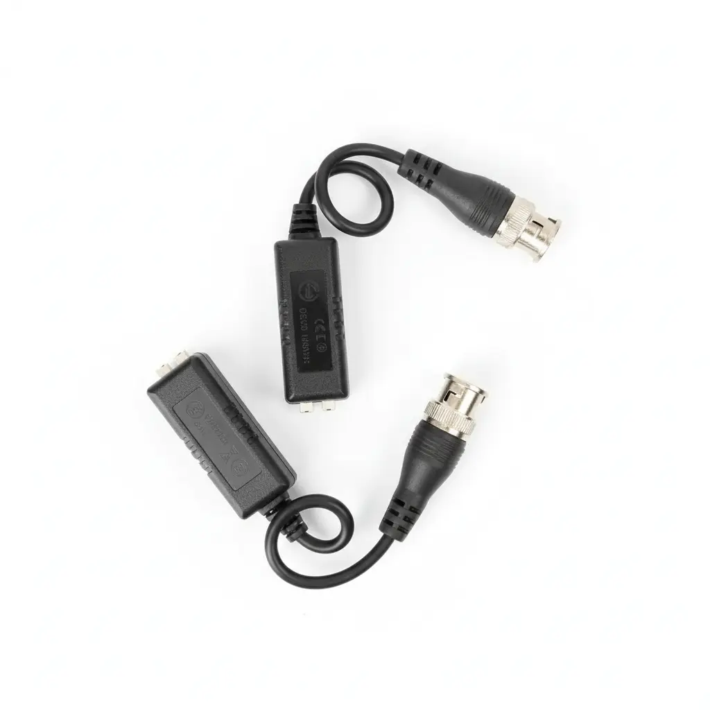 Video Balun 2 Pairs HD CVI/TVI/AHD Transceiver For cctv security camera BNC Cat5 CCTV UTP Video Balun