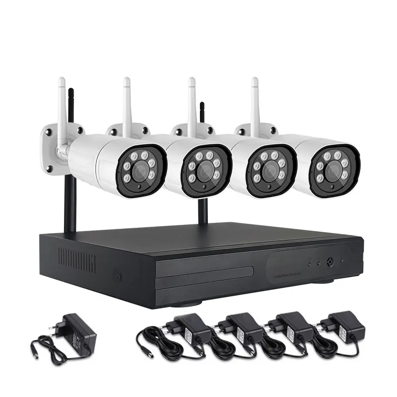 4 Channel Wireless WiFi Monitoring Kit