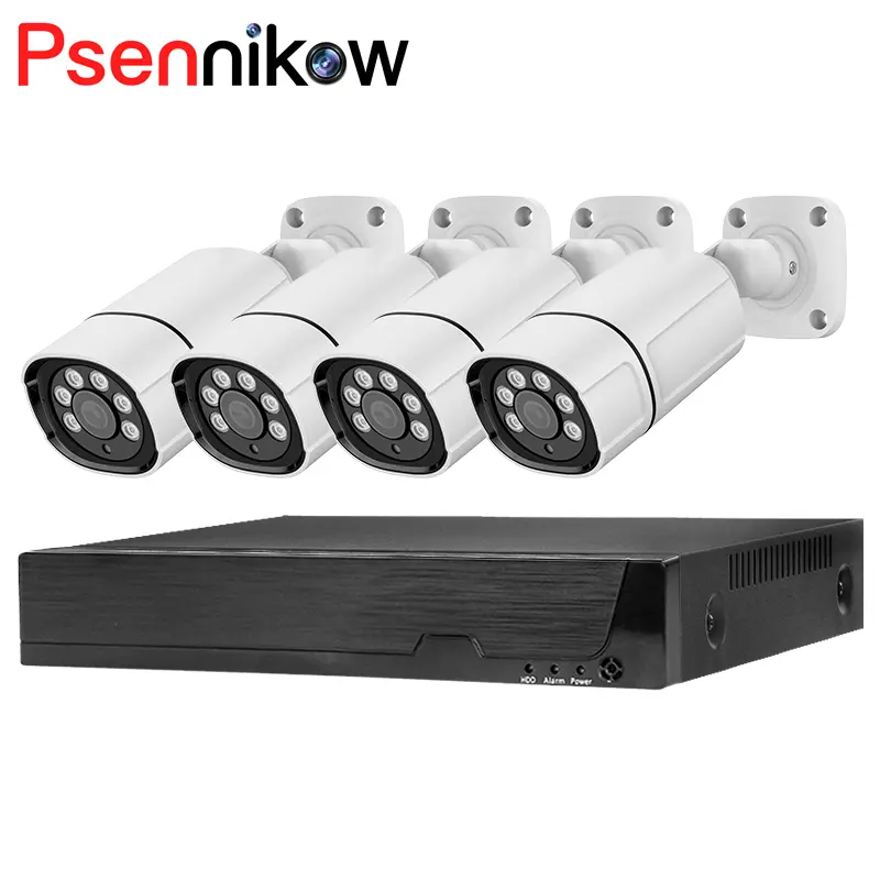 4CH POE CCTV Camera System for Enhanced Security