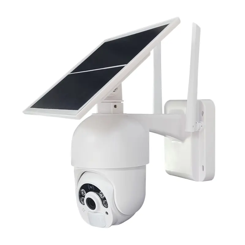 Environmentally friendly and safe outdoor solar surveillance camera Outdoor solar cameras that require no electricity