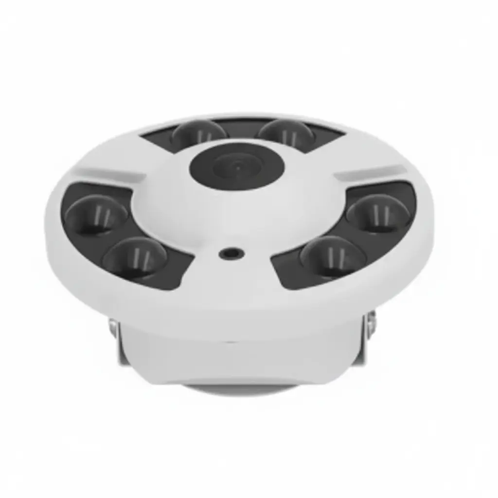 Fish Eye Panoramic POE Camera 4K Ultra HD 8MP ONVIF IP Camera 1.7MM Audio Record IR Nightvision CCTV Surveillance System