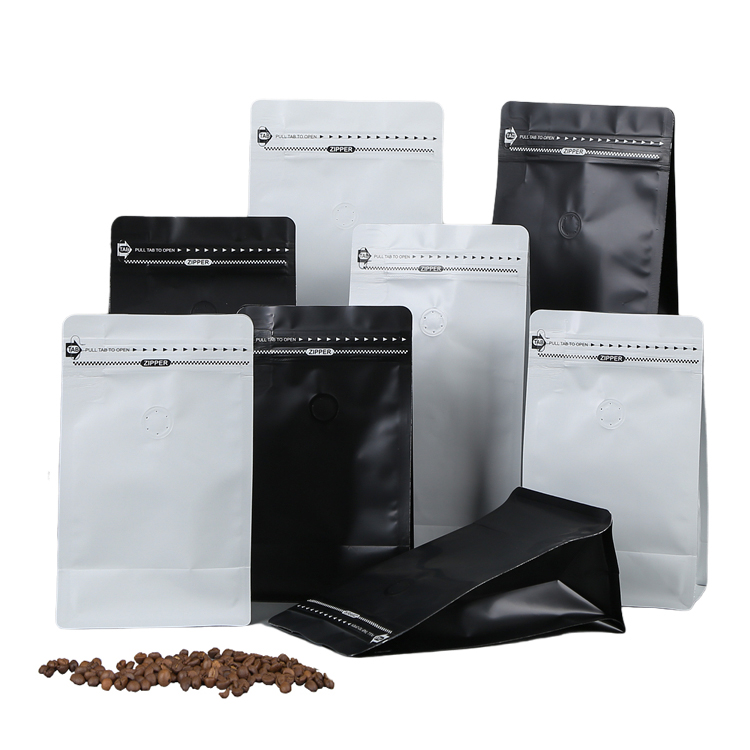 Gravure Printing Brown Kraft Paper Bag Stand-Up Pouch For Tea Coffee Snacks Pet Food Packaging