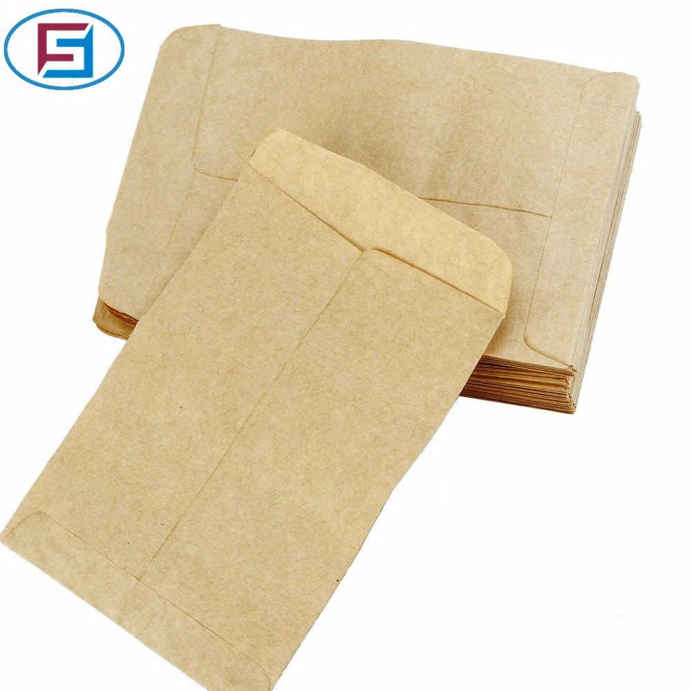 High Quality Kraft Paper Seed Envelope Seed Bag Packets For Home And Garden Use