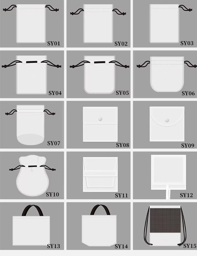 Pouch design layouts