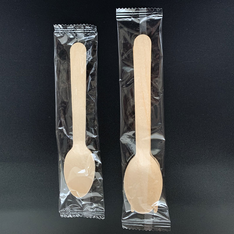 Biodegradable Disposable Cutlery Spoon Fork Knife Set Eco Cutlery With Paper