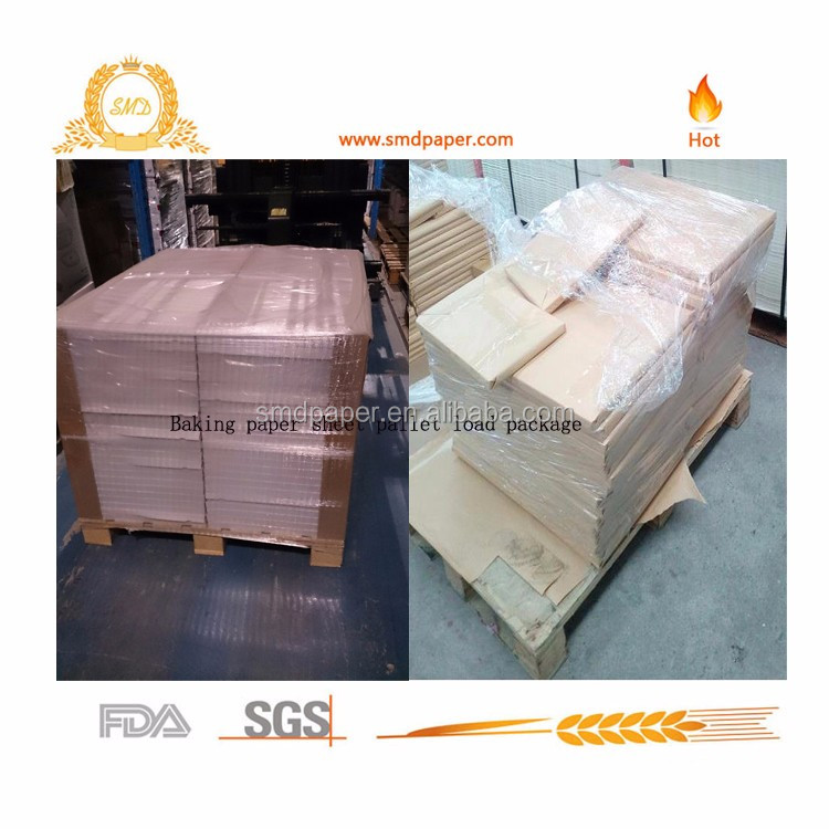 OEM Customized Recyclable Patty Paper Wax Paper Roll Sheet Burger Patty Paper