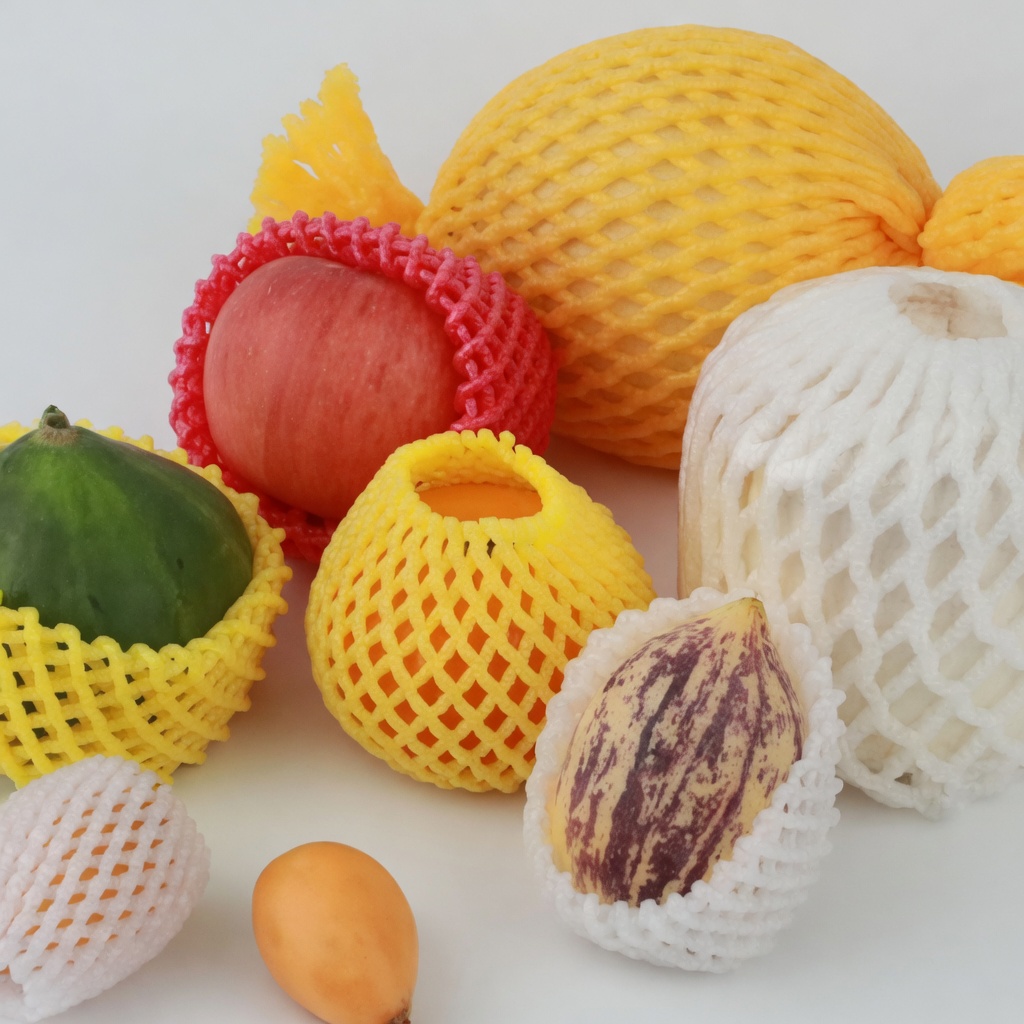 Cloudbri EPE Foam Net Sleeve Pocket Vegetable Fruit Thicken Mesh Bag