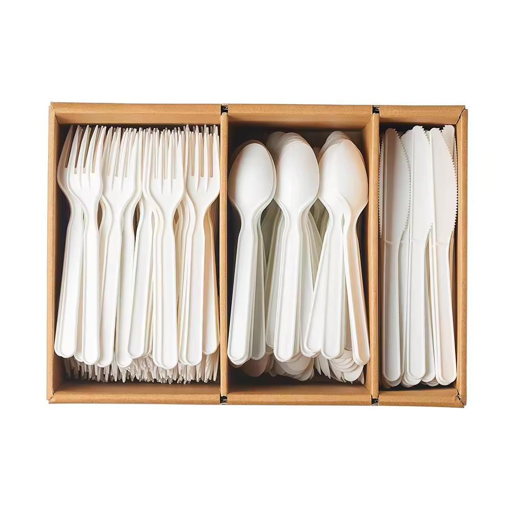 Cornstarch Cutlery Detail 1