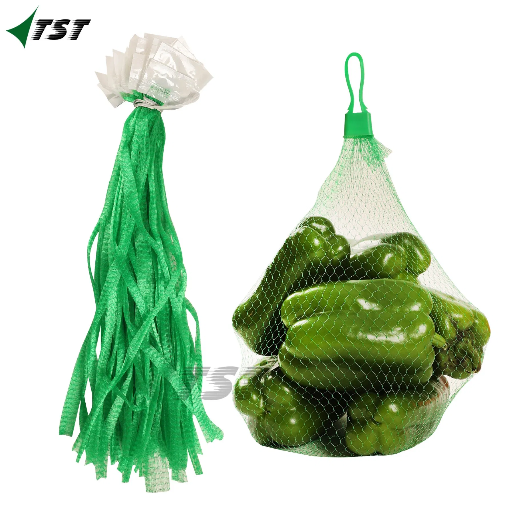 Food Vegetable Fruit Mesh Packaging Net Malla Tubular PARA Frutas Food Grade Plastic Soft Mesh Tubular Net Sleeve