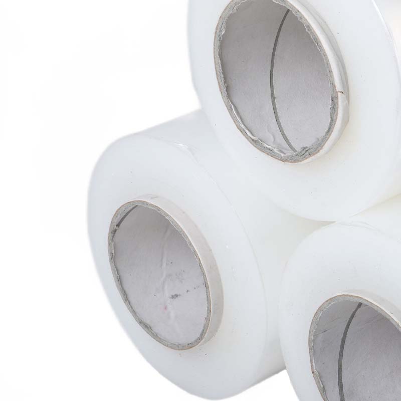 Custom Colors 300m 50cm PE Stretch Film Roll Soft Transparent Cling Wrap For Medicines Foods LLDPE Food Grade BOPP Material Cake