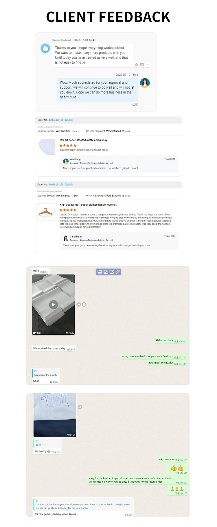 Client Testimonials