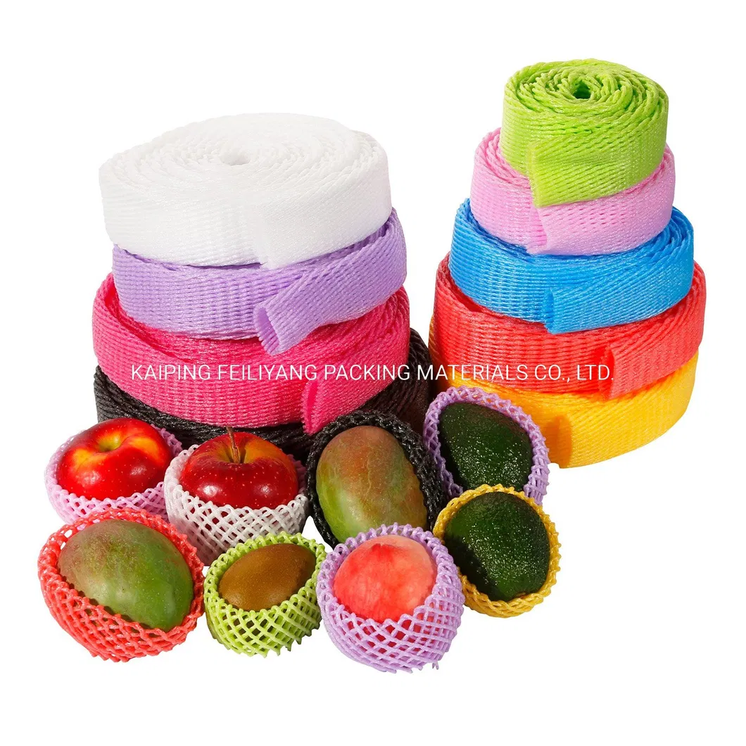 Fresh Fruit Shipping Protective Wrapping 7X18cm Foam Sleeve