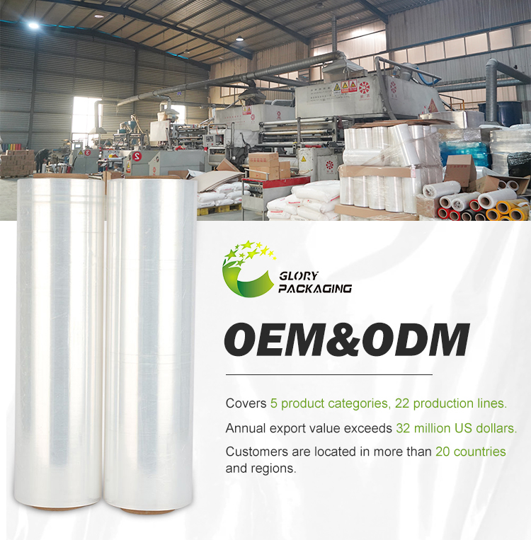 PE Stretch Film Banner