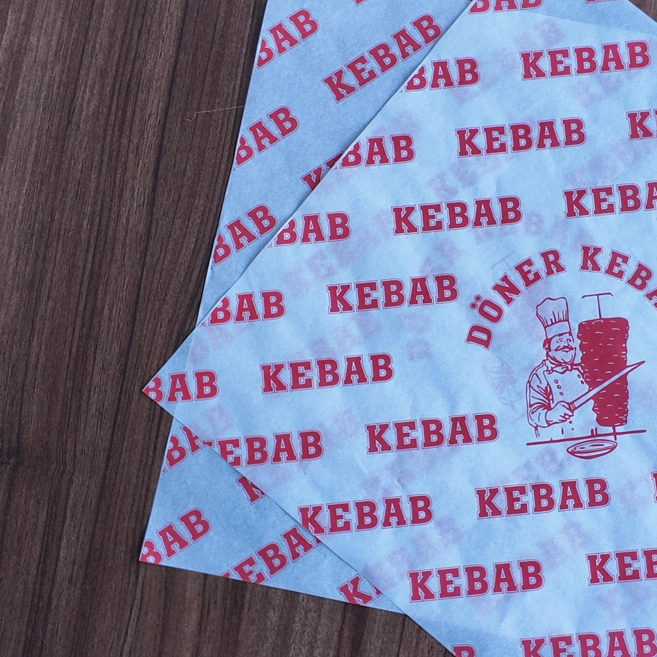 Custom-Made Recyclable Greaseproof PE Coated Virgin Specialty Paper Printed Layers Baking Bread Tray Mat Hamburger Sandwich