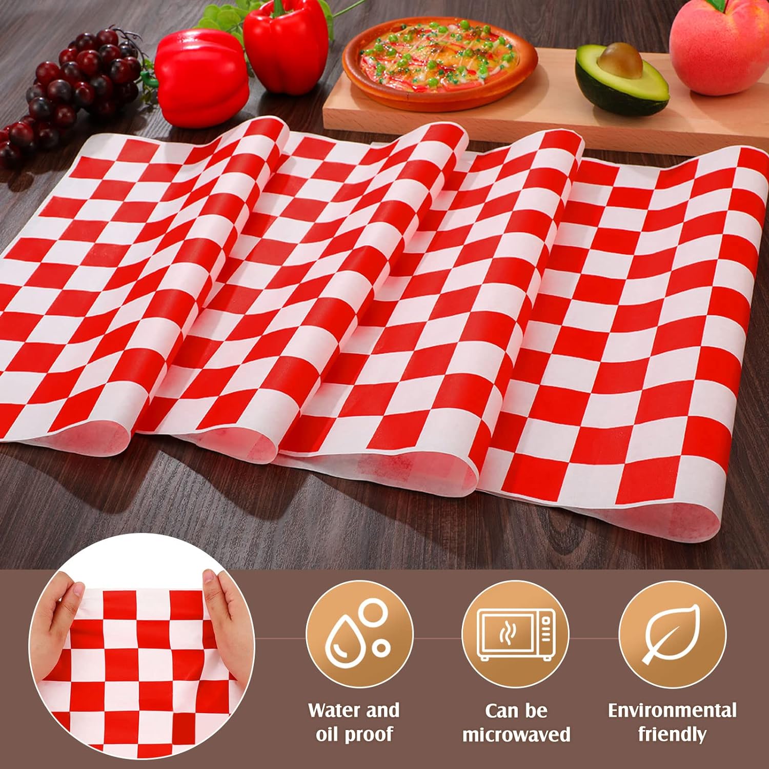 Burger wrapping paper