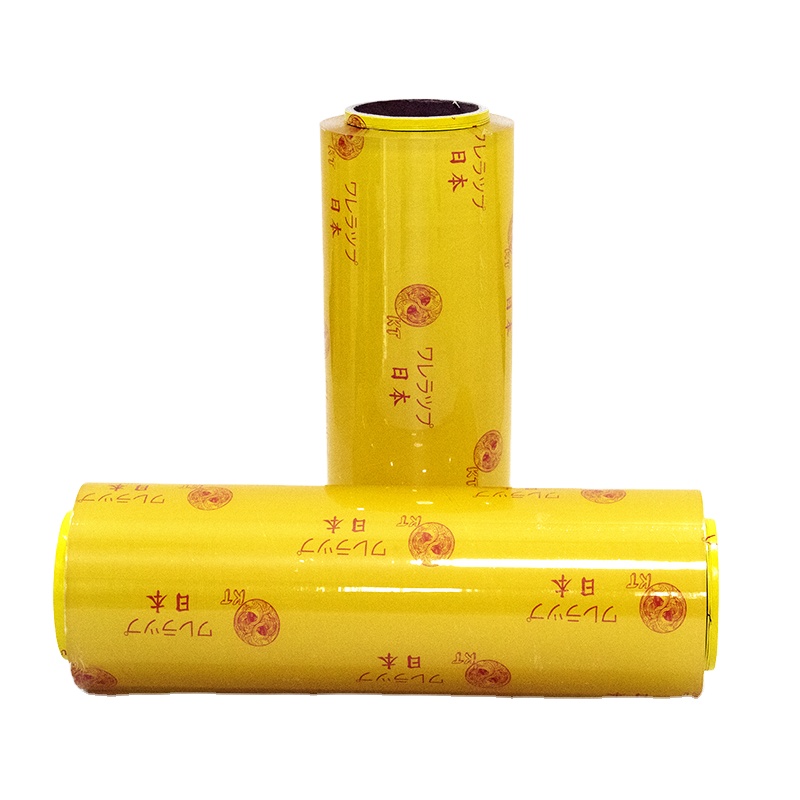 Casting Pvc Plastic Wrapping Material Stretch Wrap Roll Clear Cling Foil Warps Eurofilm Envoplast Disposable Food Film