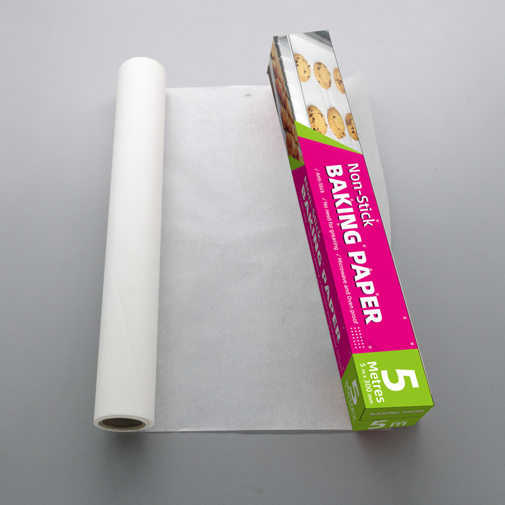 Custom Shawarma Greaseproof Deli Meat Packing Paper Contact Directly Paraffin Baking Food Waxed Paper in Roll