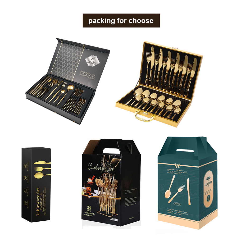 Eco-friendly 18/8 Stainless Steel Hotel Cutlery Knife and Spoon Set for Parties and Celebrations