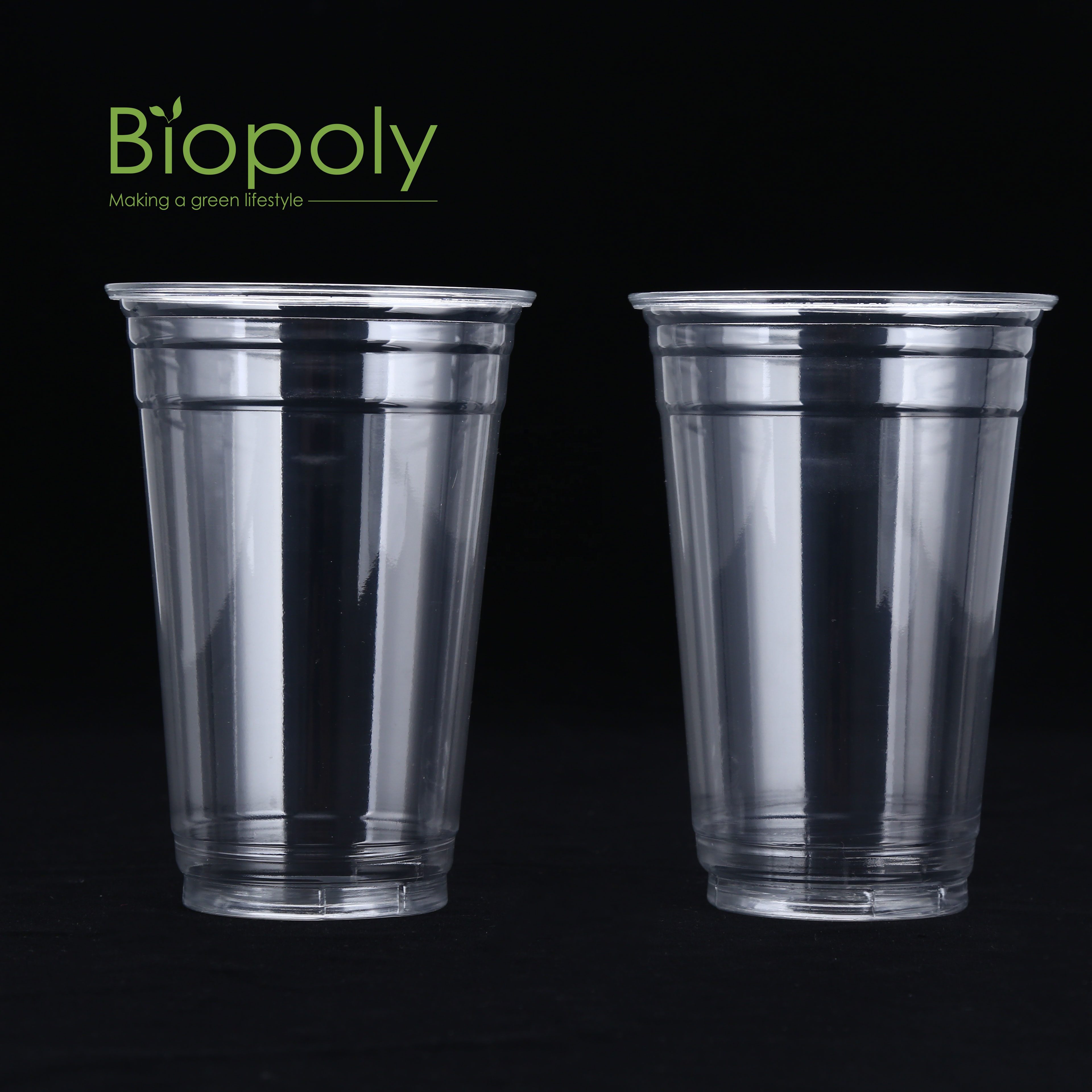 Food Grade Cold Clear Recyclable Transparent PLA Disposable Cups Cup Coffee PLA Cup
