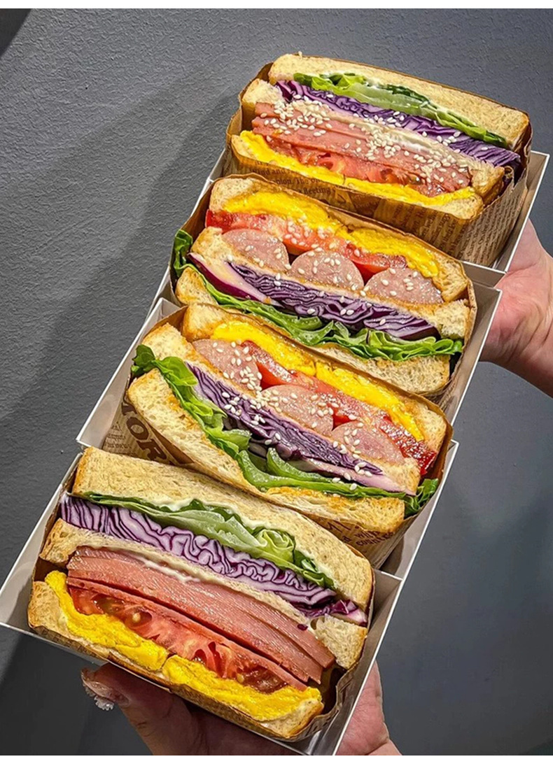 Food Grade Hamburger Wrapper, Greaseproof Paper, Beef Paper
