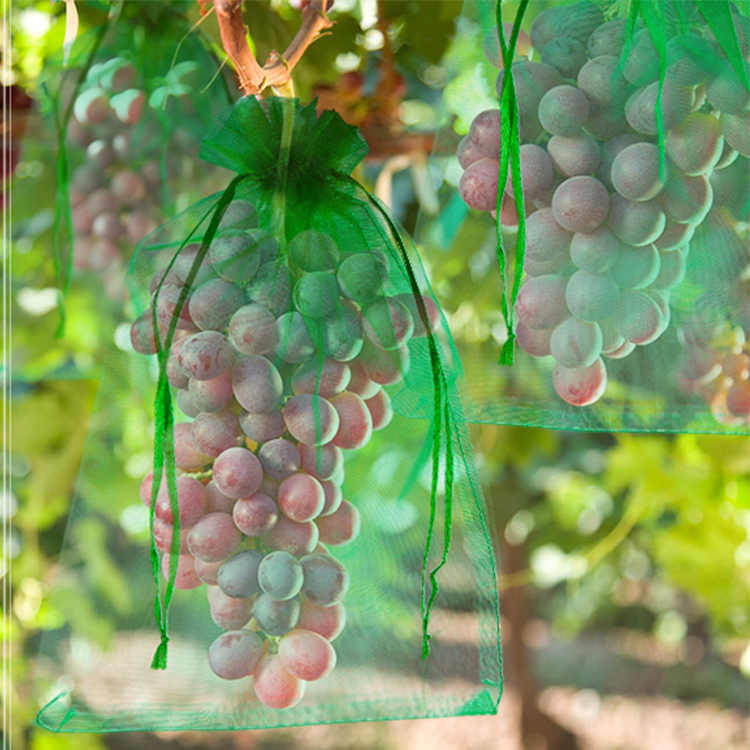 Reusable Net Grocery Guava Fruit Protection Bag/ Dry Fruits Packaging Bags/ Jute Fruit Bag for Anti Insect Bird Fly