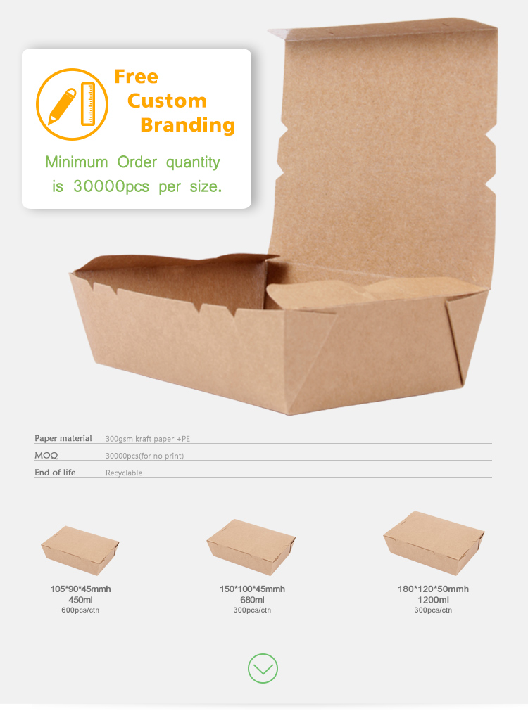 Biodegradable Salad Container Detail