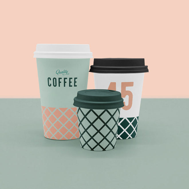 Manufacturer 4 9 12oz Compostable Takeway Hot Biodegradable Disposable Paper Sugarcane Bagasse Coffee Cups With Logo