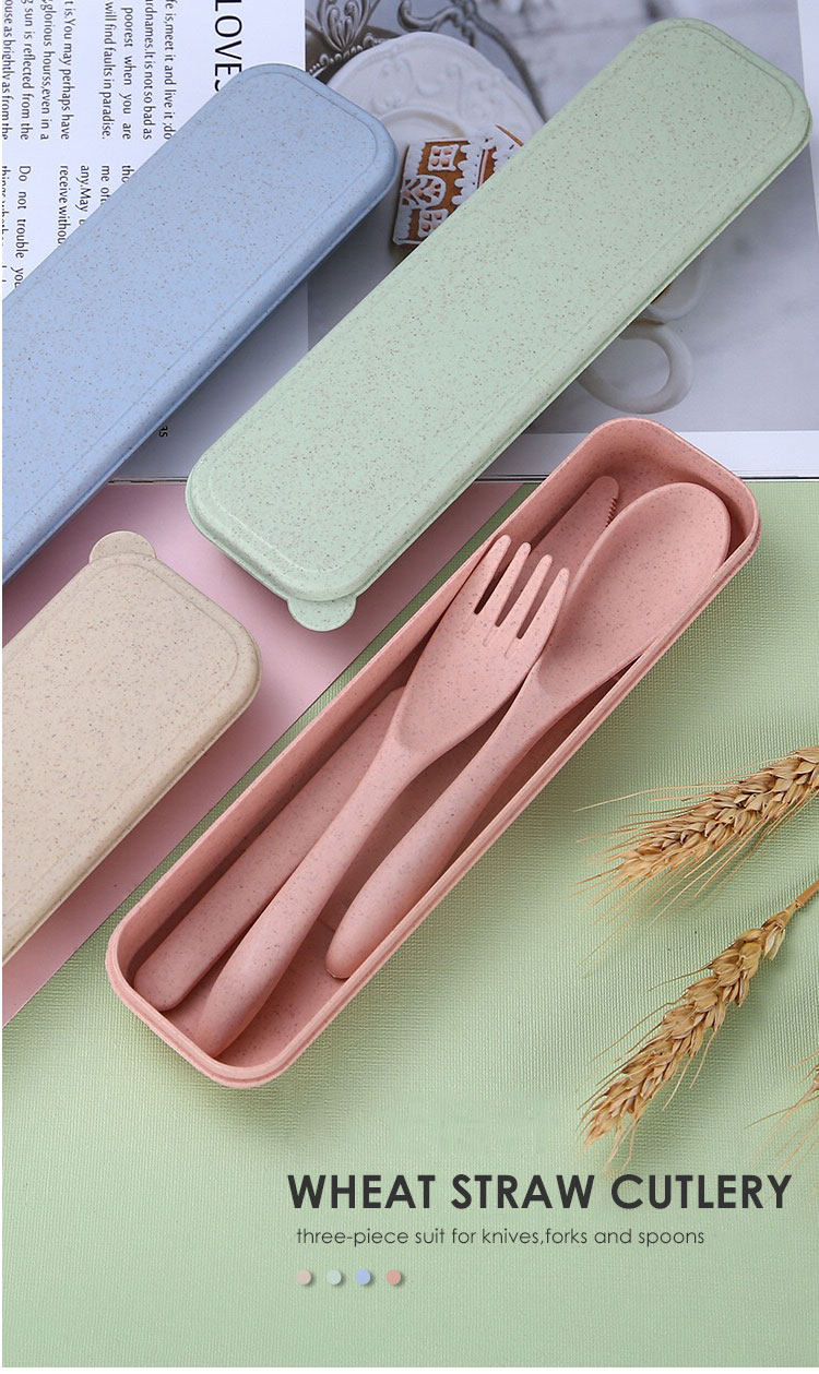 Eco Friendly Cutlery Set with Box