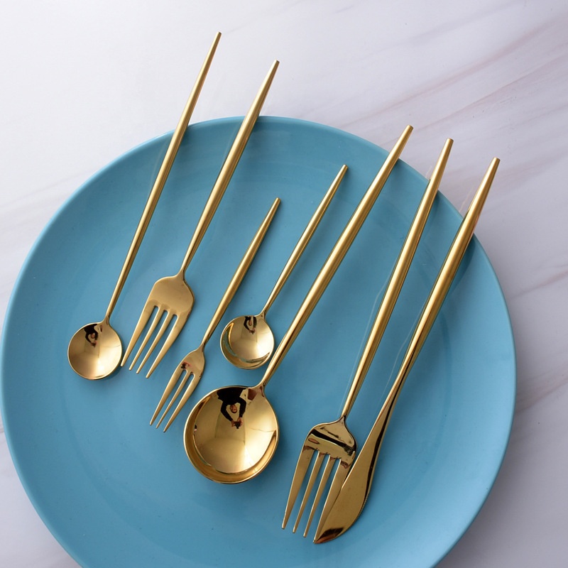 Gold Flatware