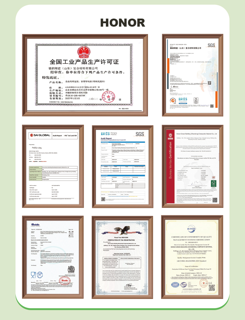 Certifications