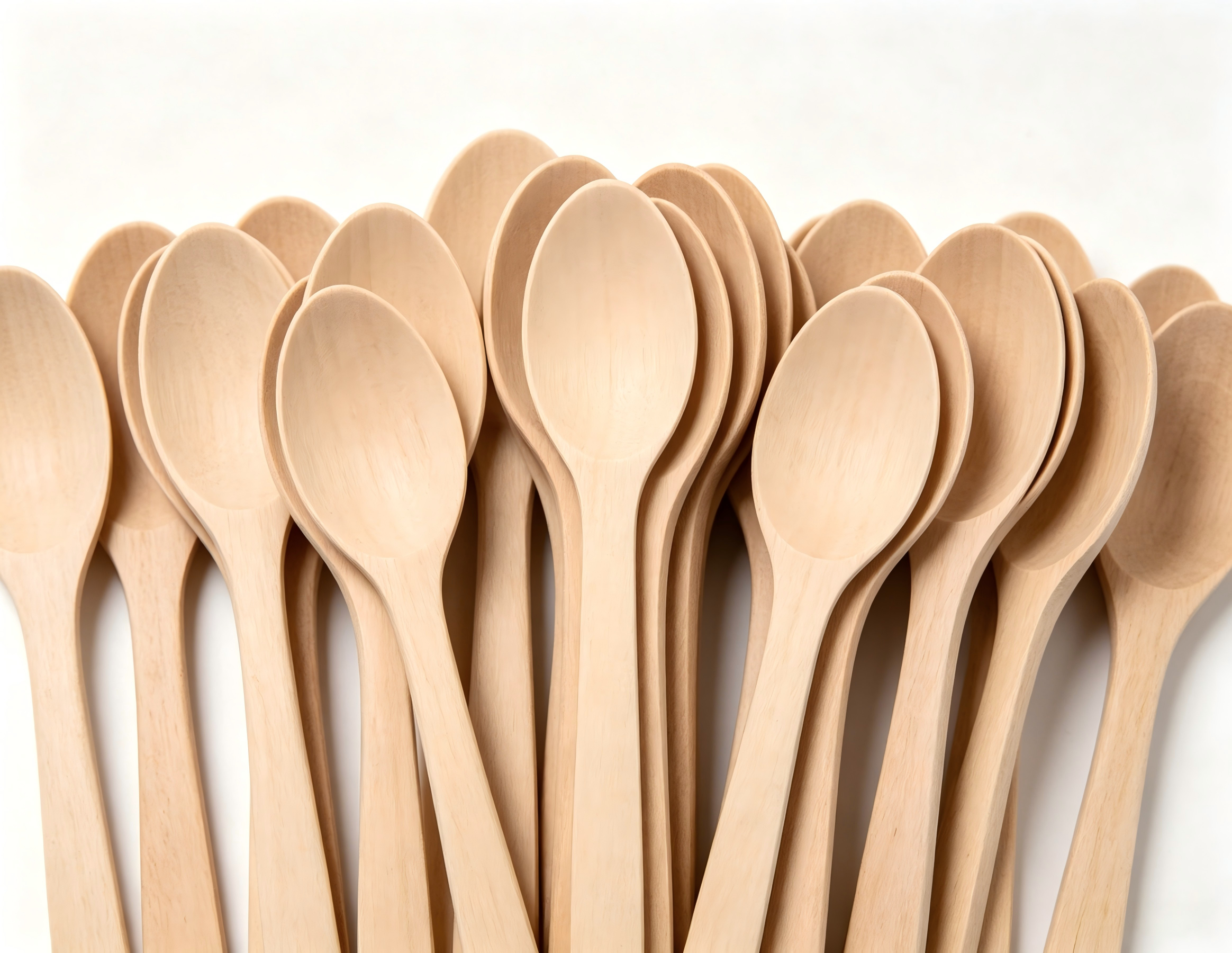 160mm Disposable Wooden Spoon Eco Friendly Biodegradable Food Grade Cutlery For Party Picnic Takeaway Catering Restaurant Daily