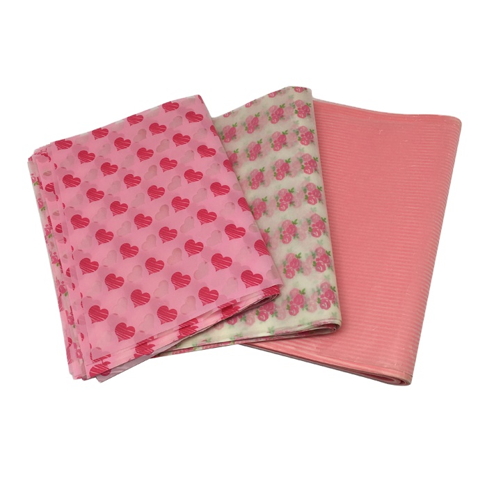 Printed Greaseproof Paper High Quality Food Grade Greaseproof Paper Raw Material Burger Wrapping Paper in Roll