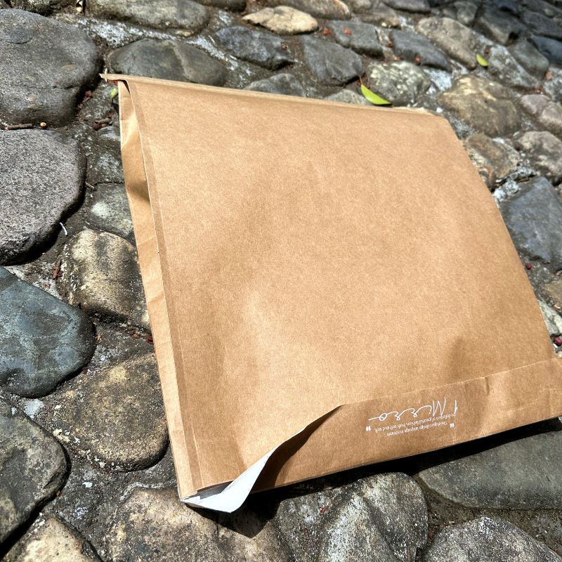 Customizable Eco-Friendly Recyclable Brown Kraft Paper Packaging Bags For Clothing For Exhibition And Ship With Your Own Logo