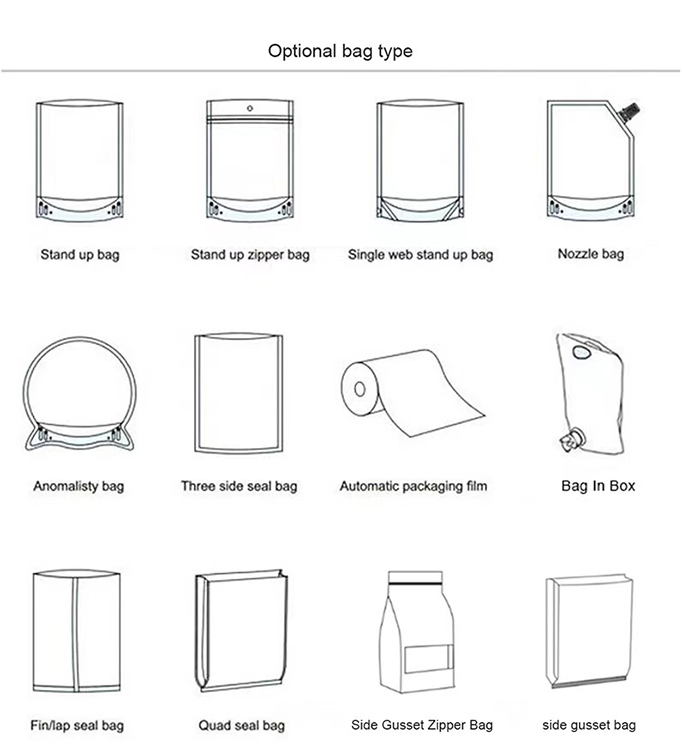 Gravure Printing Brown Kraft Paper Bag Stand-Up Pouch For Tea Coffee Snacks Pet Food Packaging