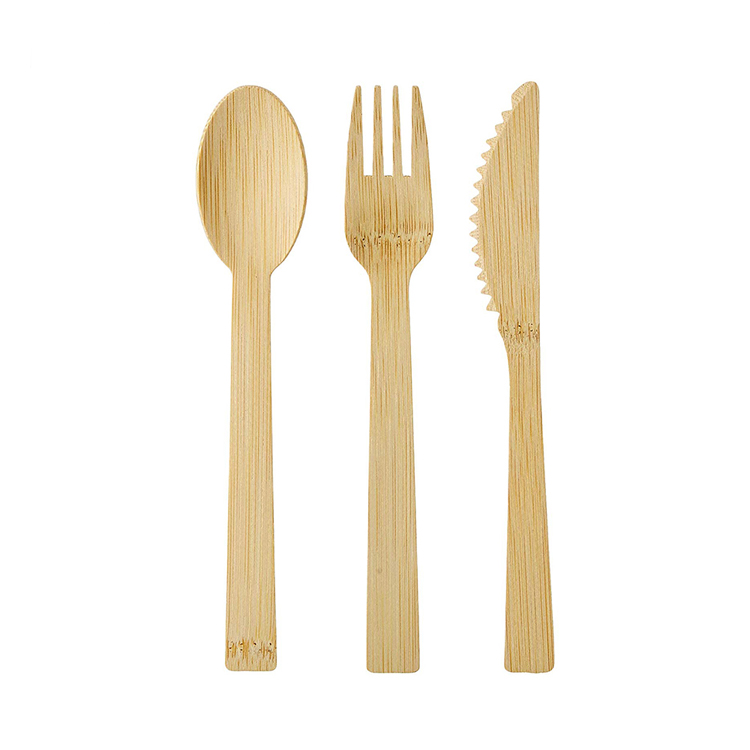 Bamboo Cutlery Set Detail 2