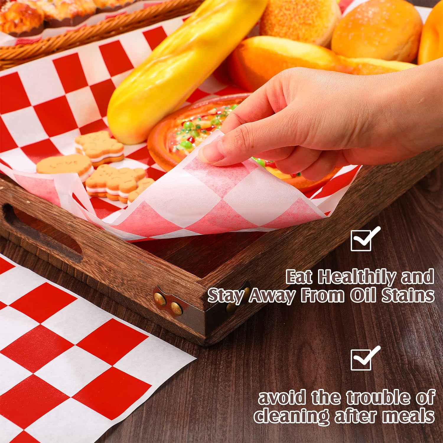 Food grade wrapping paper