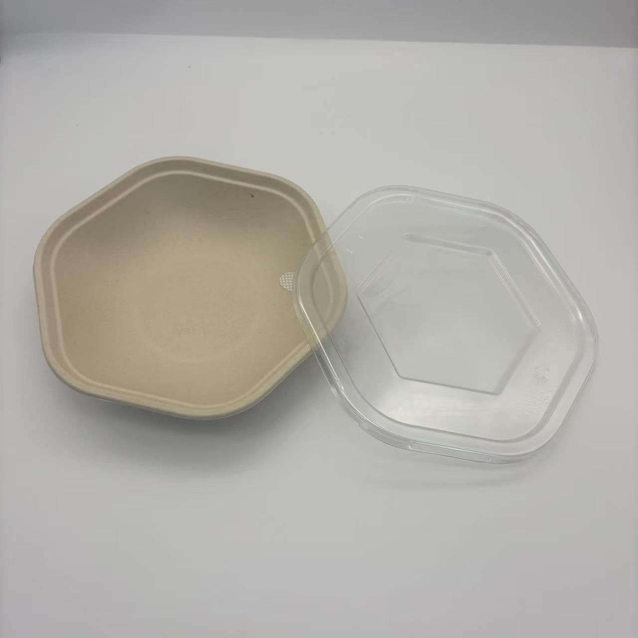 Biodegradable Disposable Sugarcane Bagasse Tableware, Including Plates, Trays, Cups, Lids, Straws &amp; Food Packaging Containers
