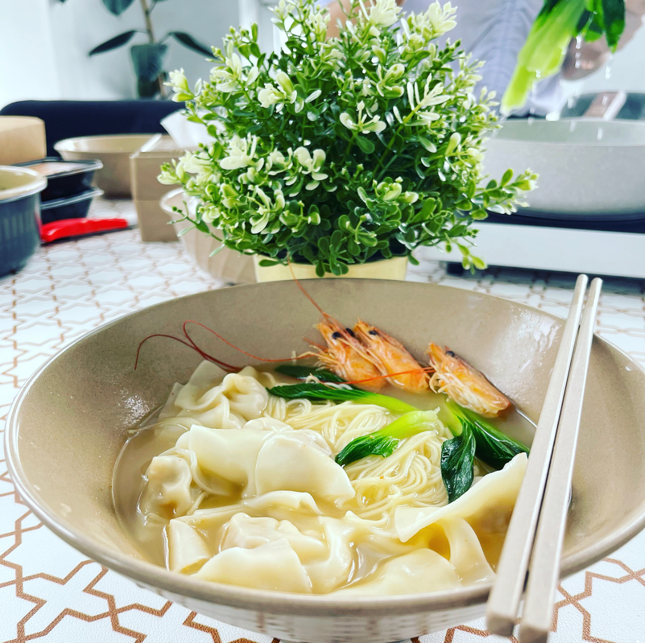 Wholesale Plant-Fiber Rice Husk Salad Bowl BPA-Free Plastic-Free Heat Resistant Carved Luxury Design Food Grade for Wedding