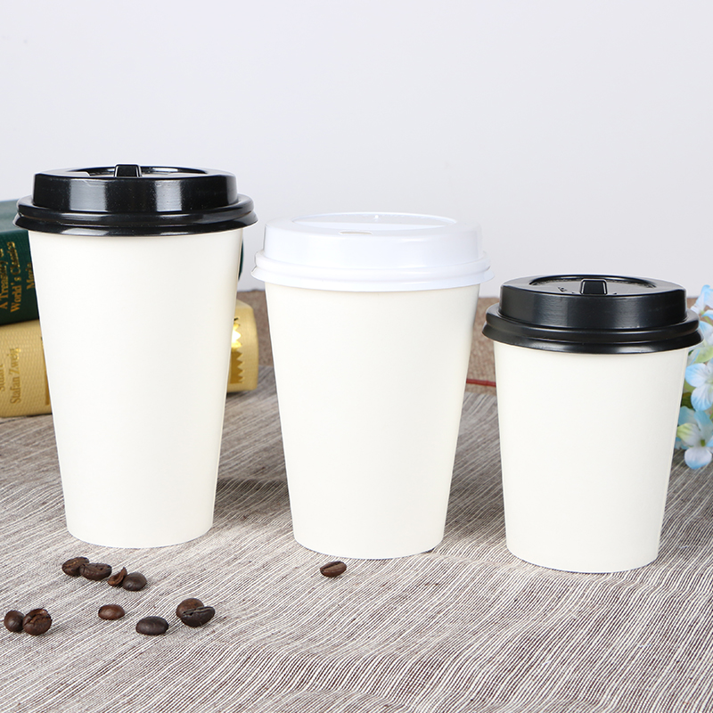 Biodegradable Double Wall Take Out Wholesale Insulated Recycle Carton Custom Coffee Cups Disposable With Lid