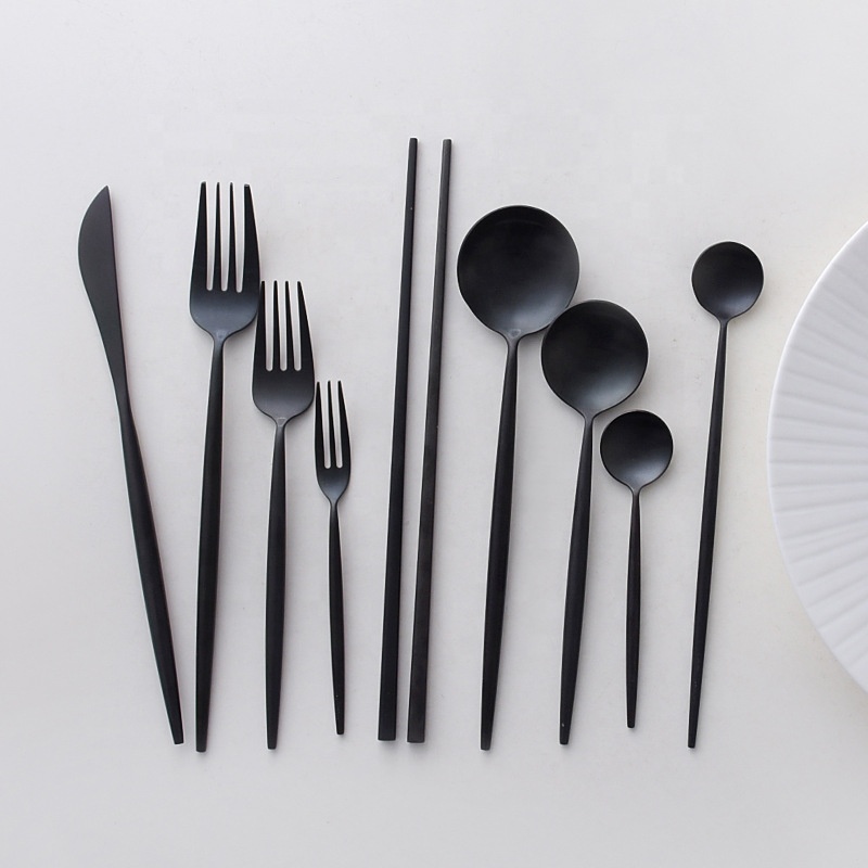 Black Flatware