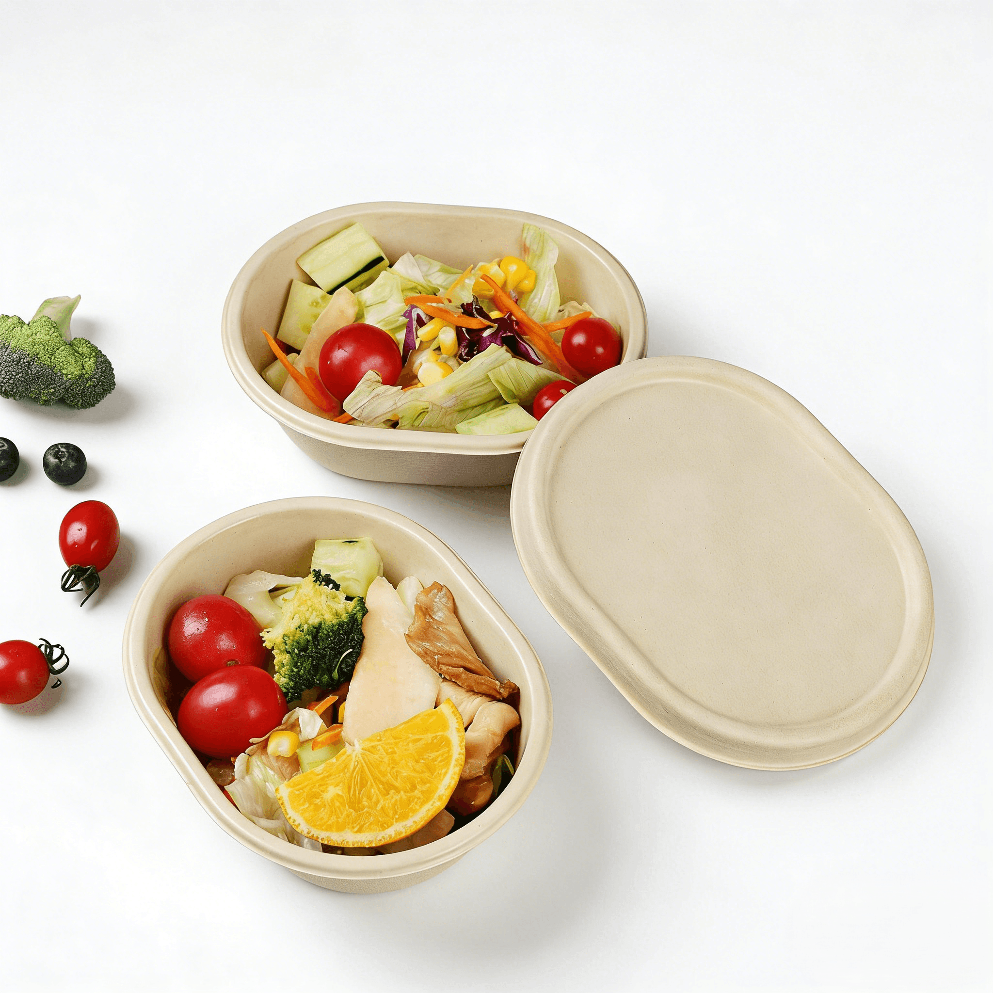 Airline paper meal box detail 4
