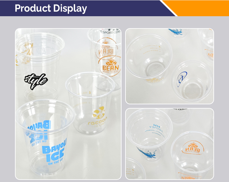 Clear Plastic Cup Display 6