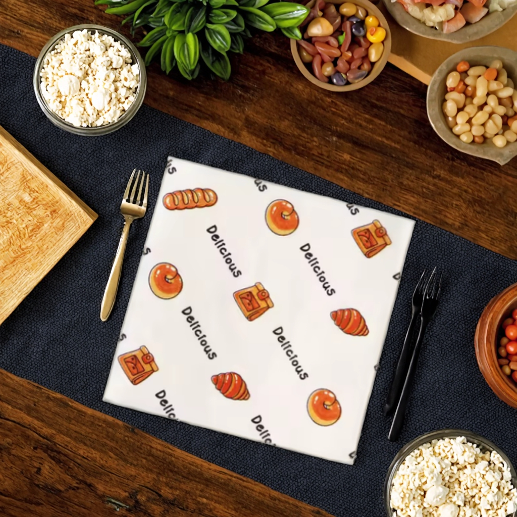 Personalized Custom Size Logo Printing Food Grade Biodegradable Hamburger Oil Resistant Greaseproof Packaging Paper Virgin Wood