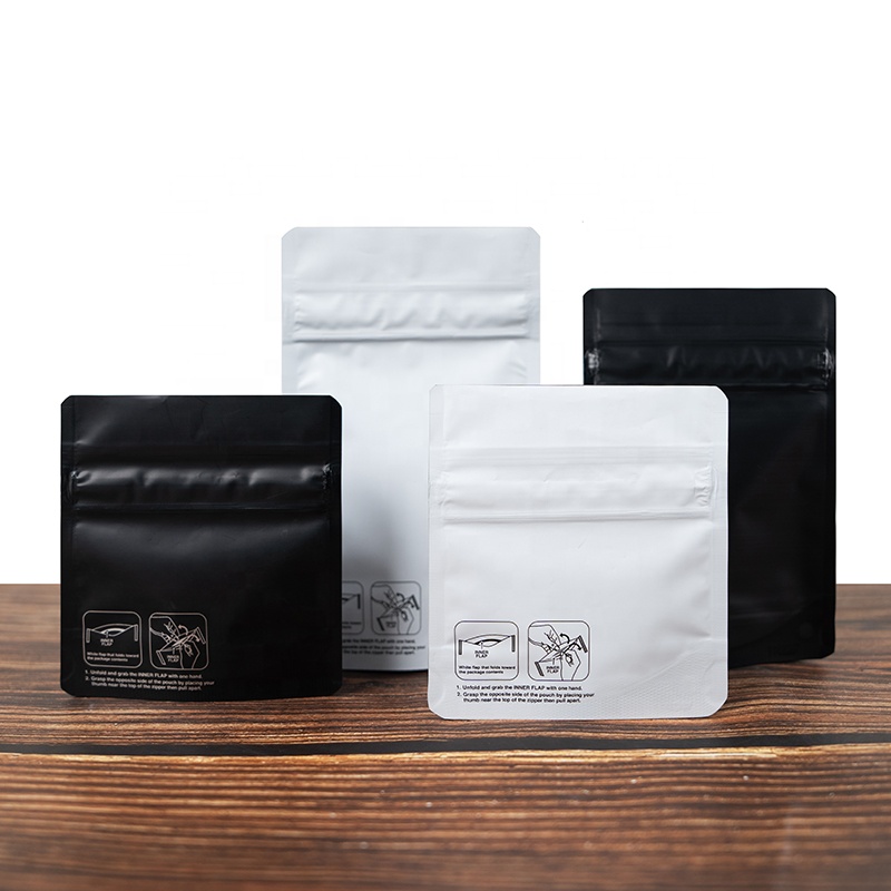 Custom 100% Biodegradable Compostable Food Grade Coffee Tea Kraft Zipper Bag Ziplock Stand up Paper square Bottom Pouch