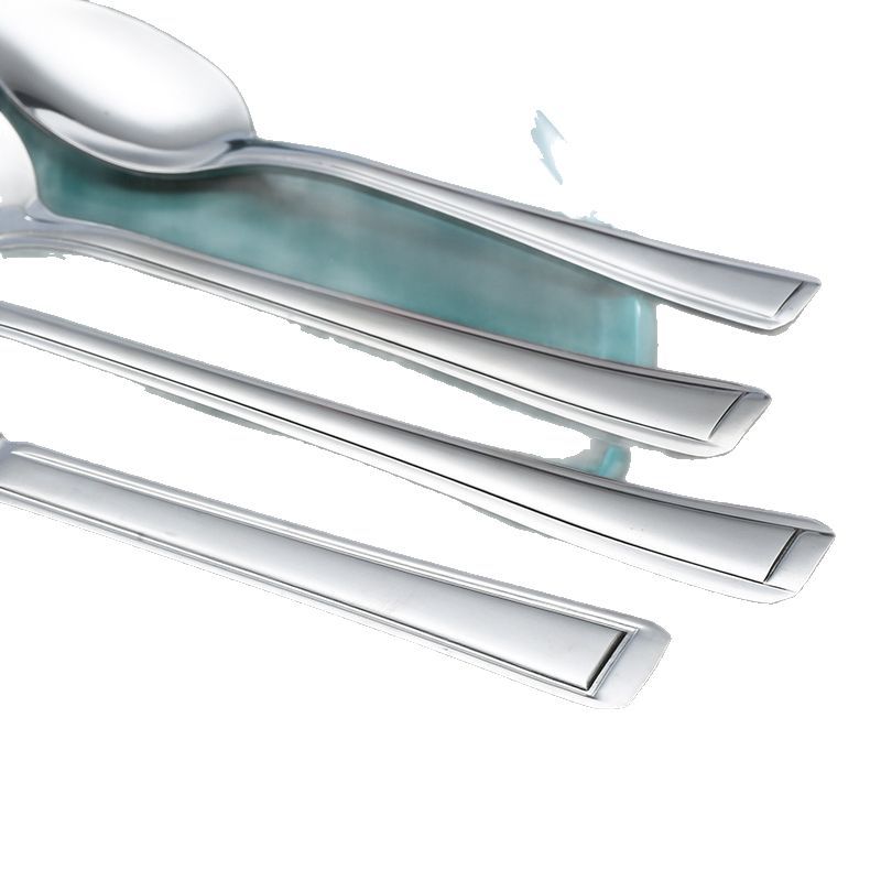 Dingyong Classic Design Stainless Steel Flatware Set Handle Durable Reusable Sustainable Eco-Friendly Lightweight Rust Resistant