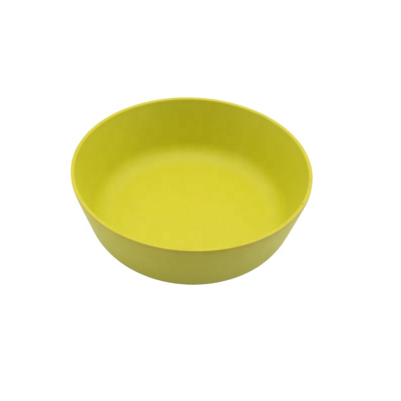 High Quality Custom Plant Natural Bamboo Fiber Soup Bowls Salad Mixing Food Bowl