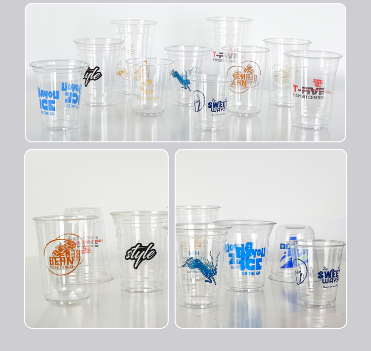 Clear Plastic Cup Display 7